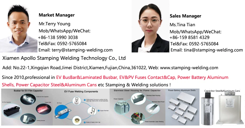 Contact for busbar Contact for busbar