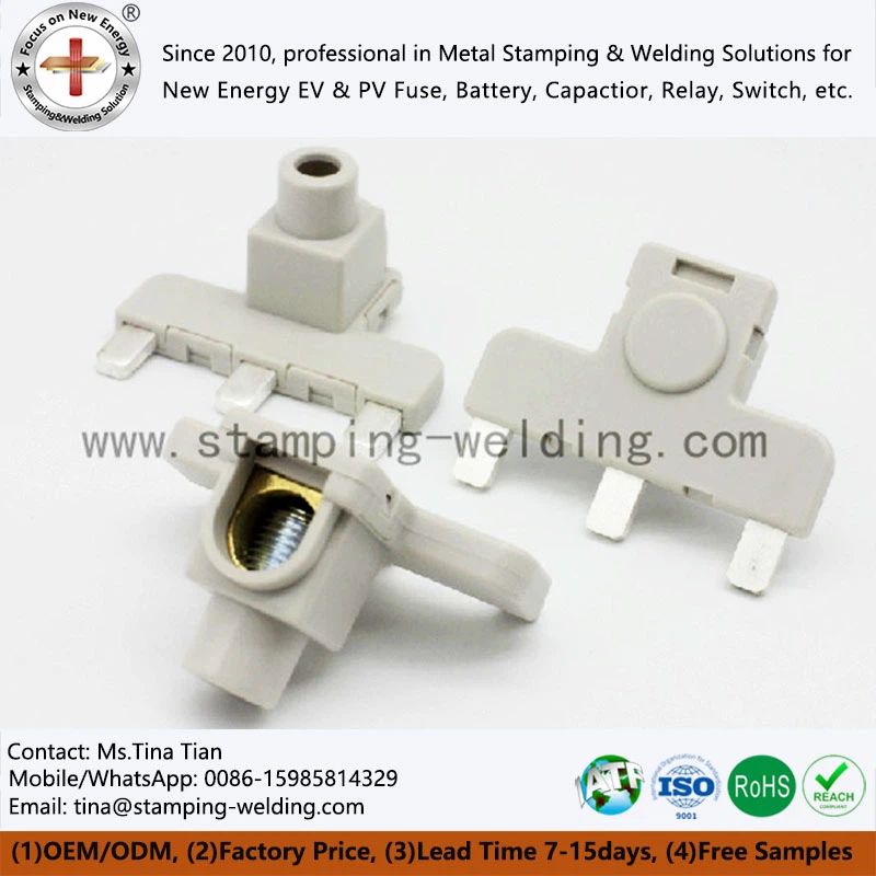 4 qutbli uch fazali vilkalar uslubidagi izolyatsiyalangan shina