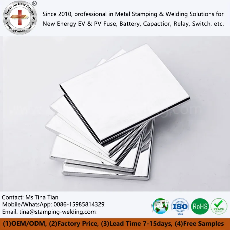 Birlamchi lityum temir batareya LiFeS2 uchun alyuminiy korpus