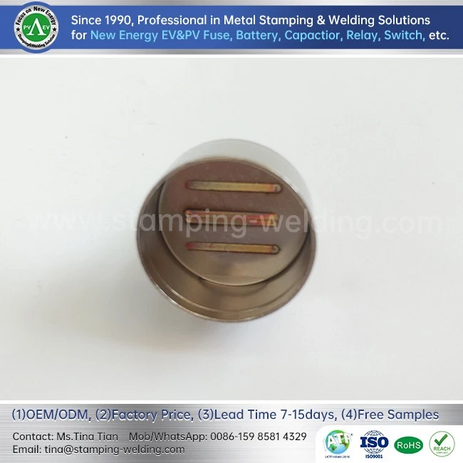 PV Fuse Copper Contact